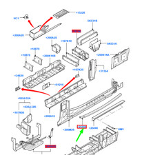 FORD TRANSIT MK3 Left Upper