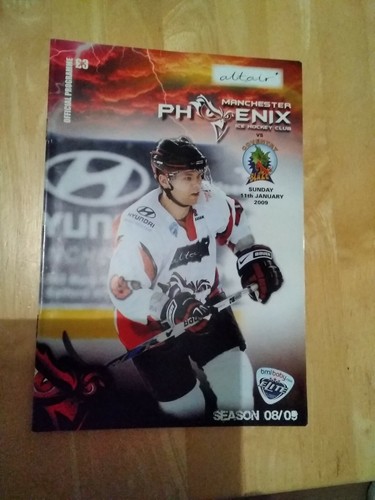 2008 manchester phoenix v - 2008/9,