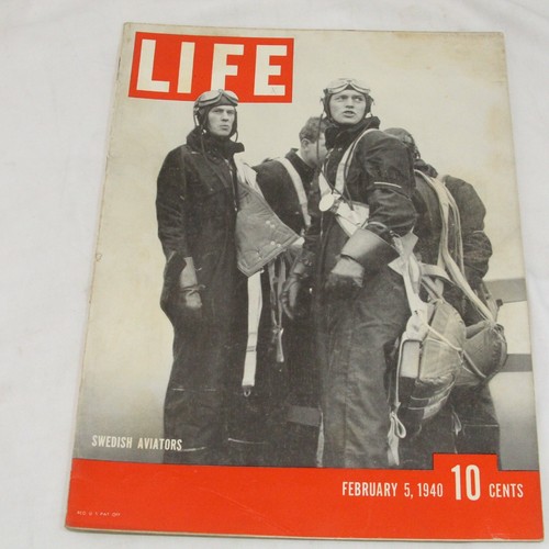 Life magazine feb 1940 - 1940, pre
