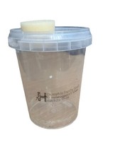 10 PLASTIC INSECT TUBS FRUIT FLY,STICK INSECT,SPIDERS (EMPTY TUBS WITH LIDS)