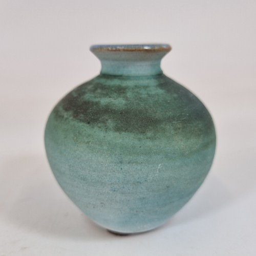 Vintage studio pottery vase - vintage,