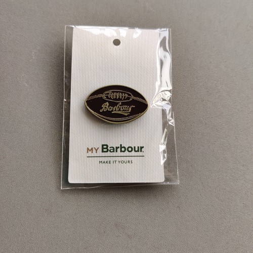 Barbour enamel lapel - pin, ✔