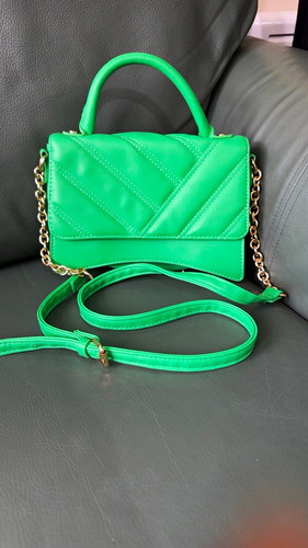 Primark green faux leather - green,