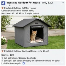 Dog Cat Bed Foldable Washable