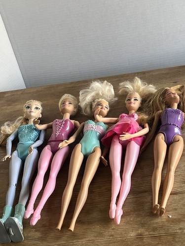 Lot barbie disney elsa - &,