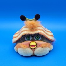 Melon Ball Shelby  Orange Furby  vintage talking toy 2001 - Working