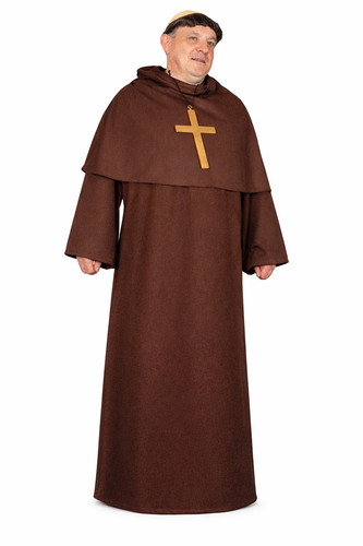 Adults medieval friar tuck - medieval,