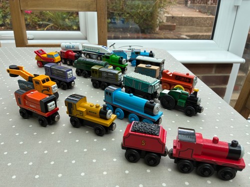 Vintage thomas wooden railway - thomas,