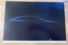 ALPINE RENAULT GTA 1989 - FRAMEABLE COLLECTIBLE ORIGINAL CLASSIC CAR ADVERT