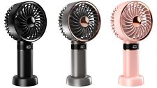 Mini Handheld Fan Portable Fold Desk Cooler Cooling USB Rechargeable 4000MAH