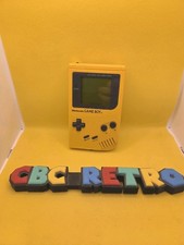 Nintendo DMG-01 Original Genuine Gameboy Yellow Console Tested PAL Tracked Post