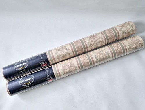 Vintage coloroll vinyl - 2x,