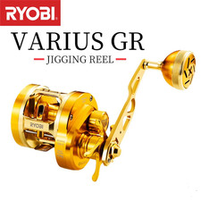RYOBI VARIUS GR30 Slow Jigging Fishing Reel 10+1BB Baitcasting Reel 15kg Drag
