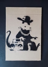 Dismal Spray Paint Cardboard Artwork Dismaland Banksy Glastonbury 
