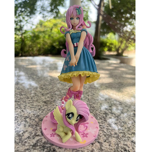 Fluttershy action figure - action, my