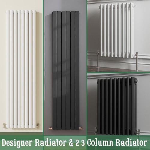 Oval column flat panel - column,