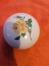 Meissen Lidded Yellow Cabbage