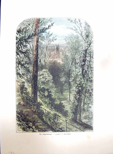 Original old antique print - original,