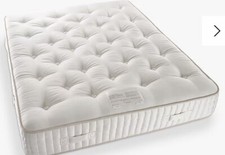 John Lewis Luxury Natural Mohair 14000 Pocket Spring Mattress Superking Med/Firm