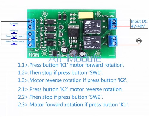 Limit 20a motor controller - 20a, dc