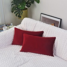 Plain Velvet Cushions Covers