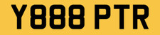 PETER PRIVATE NUMBER PLATE