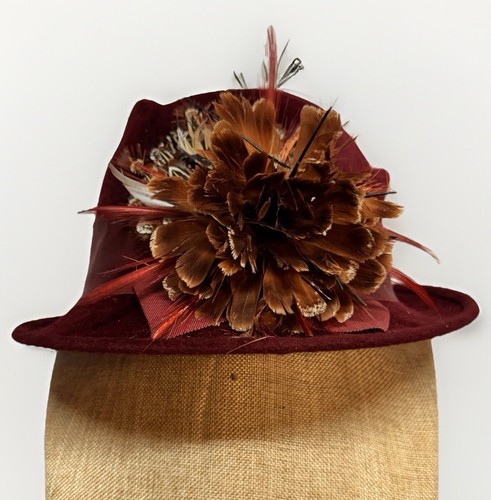 Philip treacy london - london, burgundy