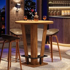 Round Bar Table, 39.4" High