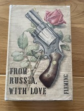 Ian Fleming From Russia with Love 1957 1st Edition Dust Wrapper