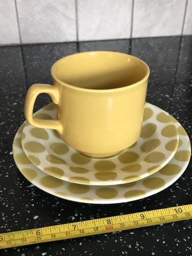 Tams england mustard polka dot - england,