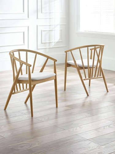 Rory oak curved - oak, dining