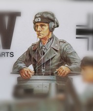 Tamiya Early War Military Miniatures 1/35 Scale German Tank Commander W Beret