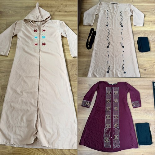 Kids girls abaya modest - 3x,