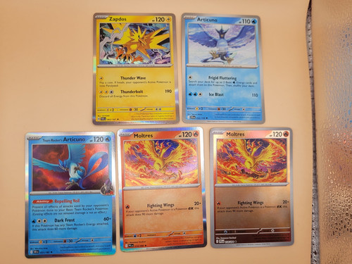 Pokemon tcg moltres articuno - moltres,,