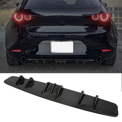 Rear bumper diffuser - rear,