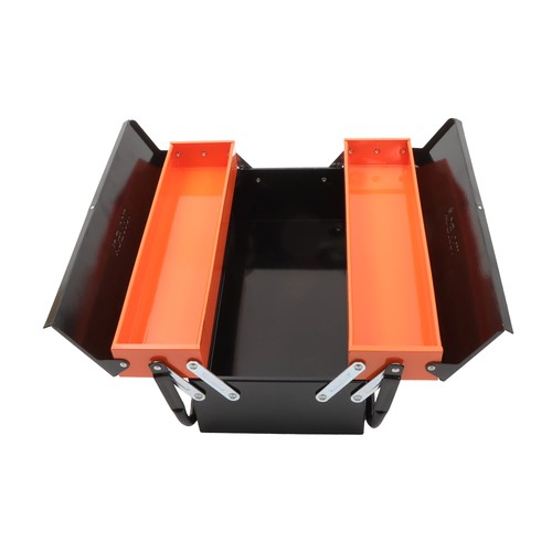 Portable metal tool box - 18-in,