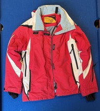 Ski Jacket Red & White Brand