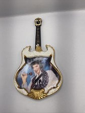The Bradford Exchange Elvis Presley “1975 The Phoenix  ” Guitar Shaped Plate