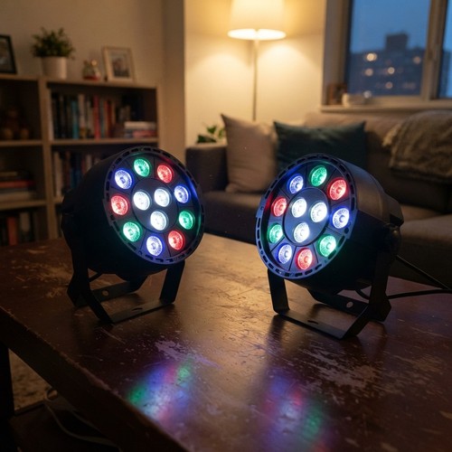 Channel rgbw par lights - 8-channel,