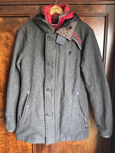 Mens superdry grey winter - superdry,