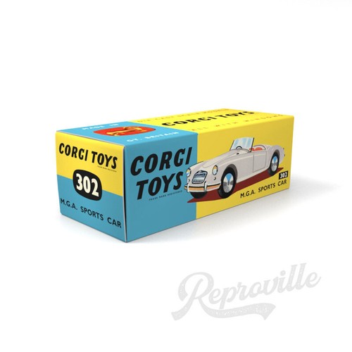 Repro box for corgi - box, (mga