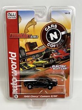  Chevy Camaro Z/28 1968 Black Thunderjet Ultra G HO Slot Car Auto World SC379-5