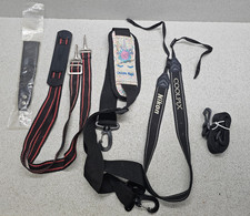 Job Lot of 5x Camera Straps – Includes Genuine Nikon Coolpix Strap