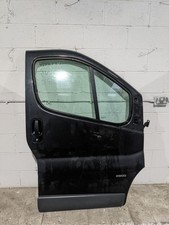 VAUXHALL VIVARO A X83 O/S DRIVER SIDE RIGHT FRONT DOOR BLACK UH7