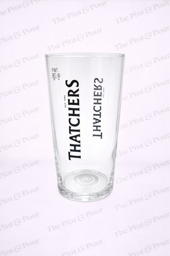 Thatchers pint glass - ,