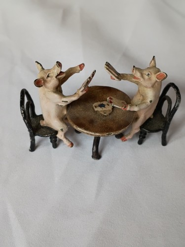 Antique cold painted bronze - antique,