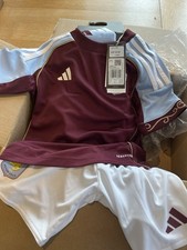 Aston Villa Fc 25/26 Home Mini Kit Kids, 5-6 Years