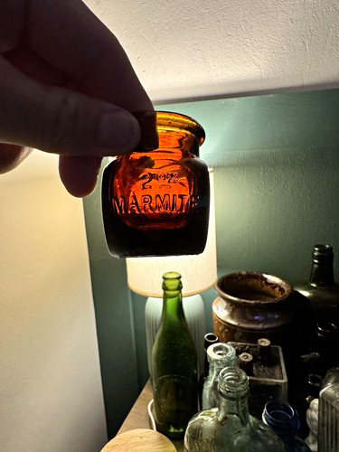 Marmite original amber - marmite, glass