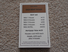 Property cards modern - property, monopoly