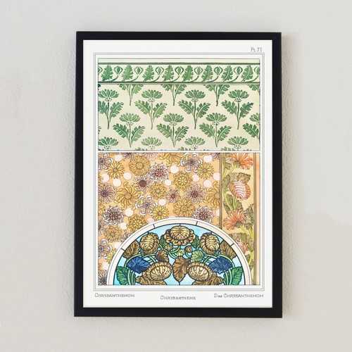 1896 vintage botanical - botanical, flower